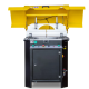 Półautomatyczna przecinarka tarczowa do cięcia profili PVC i aluminiowych Viber-System ALU 500 + stoły rolkowe 2 x 300cm Viber System kod: ALU500 - 6